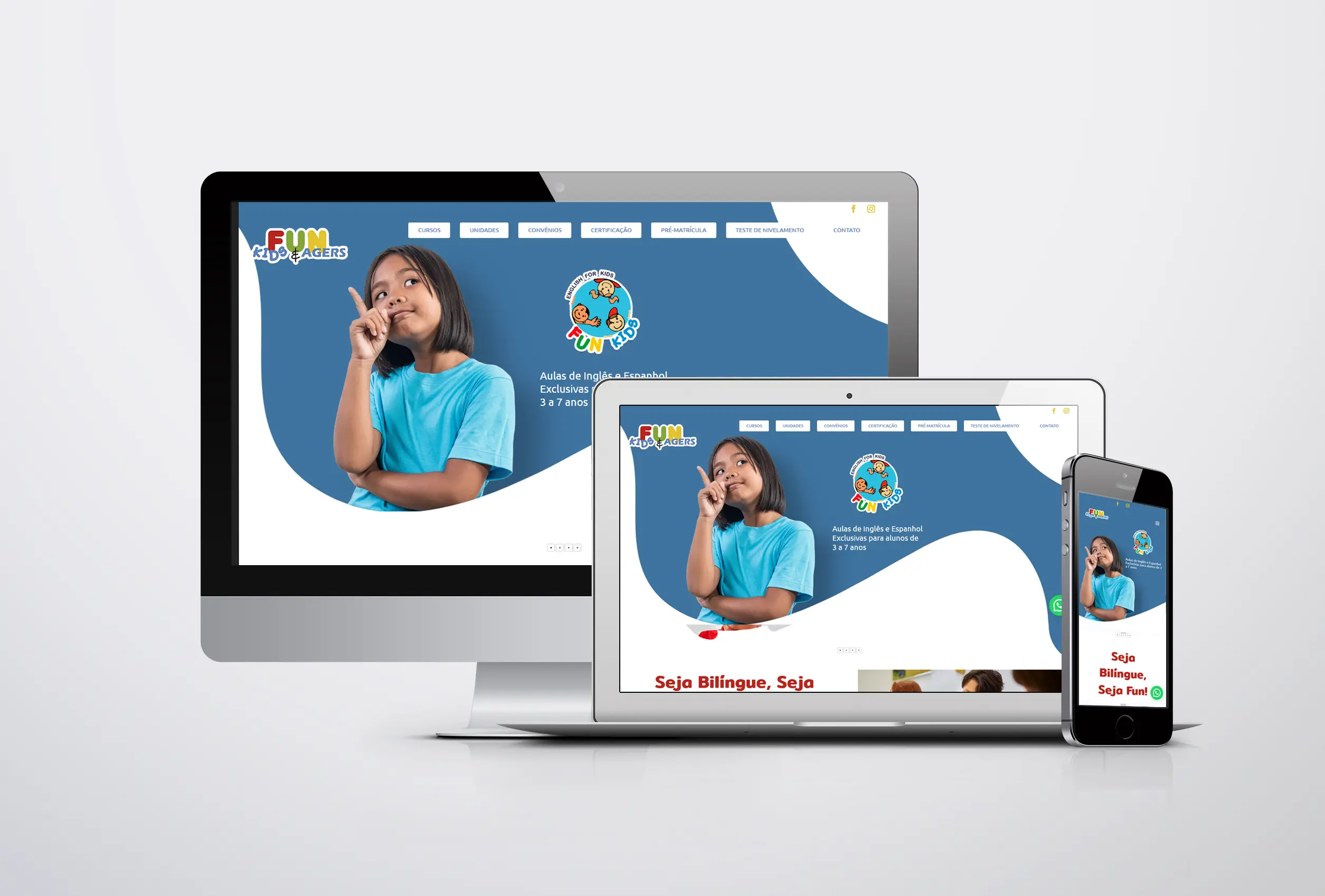 mockup-site-funkids Site desenvolvido para a Funkids